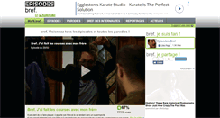 Desktop Screenshot of episodes-bref.com